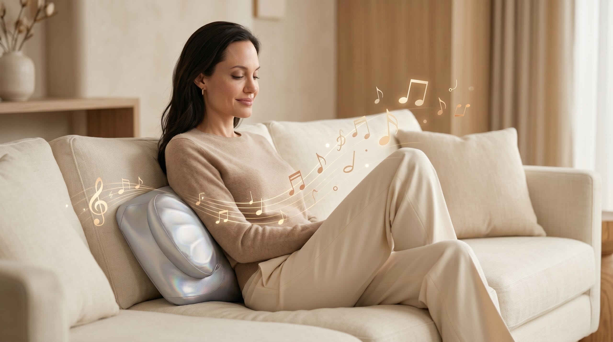 A calm evening scene with the AIjia Shell Pillow